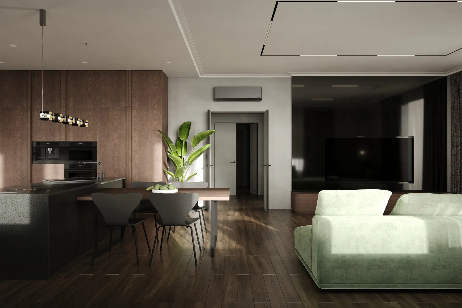 Дом в Ступино, 219 м² — интерьер, построенный под авторским надзором NoStress Design
